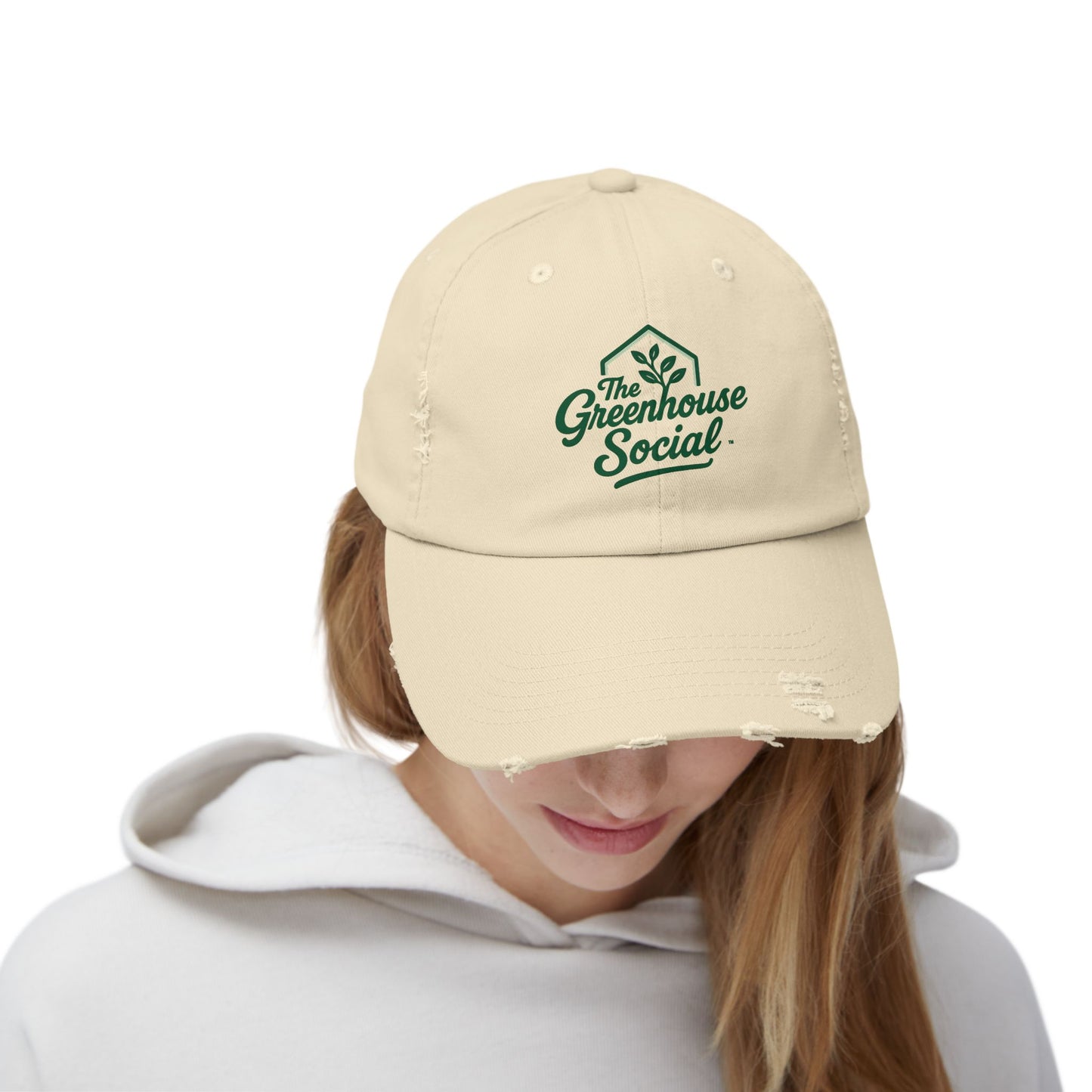 The Greenhouse Social™ Distressed Cap