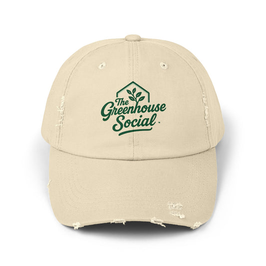 The Greenhouse Social™ Distressed Cap